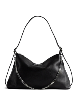 ΓΥΝΑΙΚΕΙΑ ΔΕΡΜΑΤΙΝΗ ΤΣΑΝΤΑ ΩΜΟΥ JIM GRAINED  0