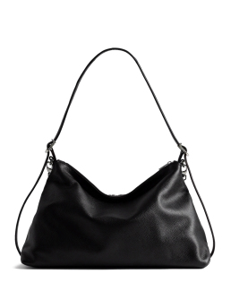 ΓΥΝΑΙΚΕΙΑ ΔΕΡΜΑΤΙΝΗ ΤΣΑΝΤΑ ΩΜΟΥ JIM GRAINED  1