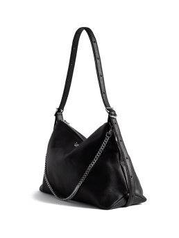 ΓΥΝΑΙΚΕΙΑ ΔΕΡΜΑΤΙΝΗ ΤΣΑΝΤΑ ΩΜΟΥ JIM GRAINED  2