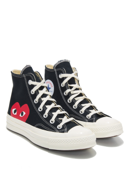 UNISEX SNEAKERS PLAY COMME DES GARCONS x CONVERSE 170 BIG HEART HI TOP 1