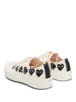 UNISEX SNEAKERS PLAY COMME DES GARCONS x CONVERSE 70 MUTLI HEART 2