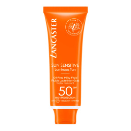 SUN SENSITIVE OIL-FREE MILKY FLUID FOR FACE SPF50 0