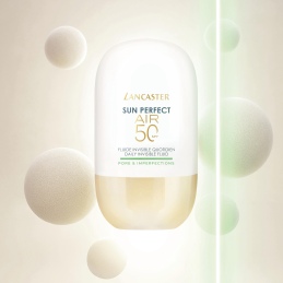 LANCASTER SUN PERFECT AIR DAILY INVISIBLE FLUID SPF50 PORE & IMPERFECTIONS 4