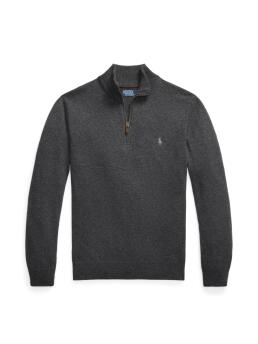 ΑΝΔΡΙΚΟ ΜΑΛΛΙΝΟ ΠΟΥΛΟΒΕΡ HALF-ZIP 0