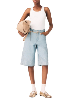 ΓΥΝΑΙΚΕΙΑ DENIM ΒΕΡΜΟΥΔΑ  1