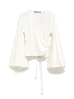 ΓΥΝΑΙΚΕΙΑ ΜΑΚΡΥΜΑΝΙΚΗ ΜΠΛΟΥΖΑ LE CACHE COEUR VENTADOU 0