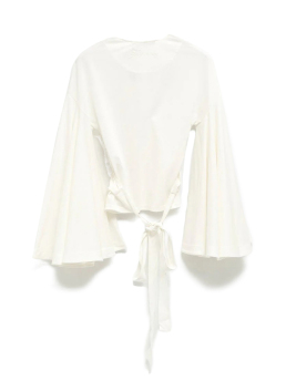 ΓΥΝΑΙΚΕΙΑ ΜΑΚΡΥΜΑΝΙΚΗ ΜΠΛΟΥΖΑ LE CACHE COEUR VENTADOU 1