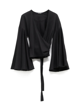 ΓΥΝΑΙΚΕΙΑ ΜΑΚΡΥΜΑΝΙΚΗ ΜΠΛΟΥΖΑ LE CACHE COEUR VENTADOU 0