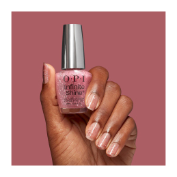 OPI MAKE ‘EM JELLY INFINITE SHINE SERVIN’ PINK 2