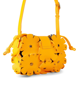 ΓΥΝΑΙΚΕΙΑ ΔΕΡΜΑΤΙΝΗ ΤΣΑΝΤΑ ΩΜΟΥ CHELSEA FLOWERS 1