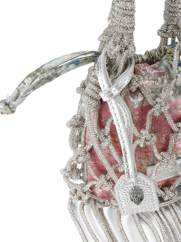 ΓΥΝΑΙΚΕΙΑ ΤΣΑΝΤΑ ΧΕΙΡΟΣ MINI MACRAME CRYSTAL  2