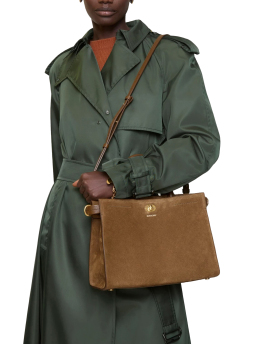 ΓΥΝΑΙΚΕΙΑ SUEDE ΤΣΑΝΤΑ ΧΕΙΡΟΣ TOTE MINI 4