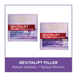 SKINCARE ROUTINE  REVITALIFT FILLER  DAY & NIGHT CREAM  0