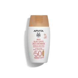 BEE SUN SAFE DAILY AGE REPAIR TINTED DRY TOUCH SPF50 0