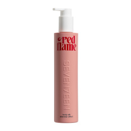 RED FLAME BODY SILK SHIMMER EFFECT 1