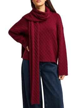 ΓΥΝΑΙΚΕΙΟ ΠΟΥΛΟΒΕΡ ΜΕ ΚΑΣΚΟΛ 1