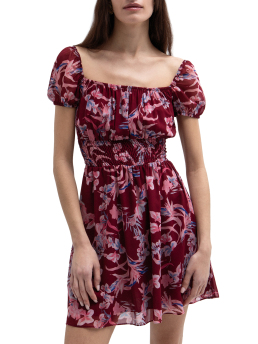 MINI ΦΛΟΡΑΛ ΦΟΡΕΜΑ OFF SHOULDER 2