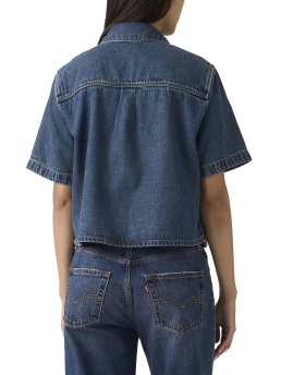 ΓΥΝΑΙΚΕΙΟ DENIM ΚΟΝΤΟΜΑΝΙΚΟ ΠΟΥΚΜΙΣΟ 2