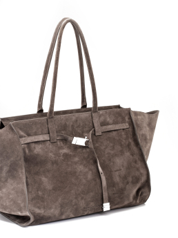 ΓΥΝΑΙΚΕΙΑ SUEDE ΤΣΑΝΤΑ ΩΜΟΥ MAME EVERYDAY UMBER 2