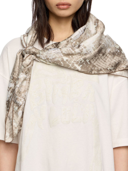 ΓΥΝΑΙΚΕΙΟ ΦΟΥΛΑΡΙ SNAKE PRINT 1