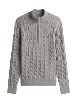 ΑΝΔΡΙΚΟ HALF-ZIP ΠΟΥΛΟΒΕΡ ΜΕ ΠΛΕΞΗ 0
