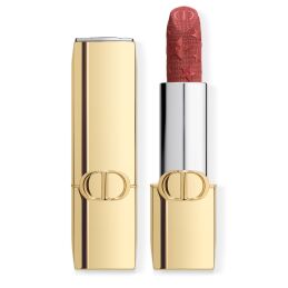ROUGE DIOR - LIMITED EDITION COUTURE LIPSTICK - GOLDEN CASE AND ENGRAVED STICK 0