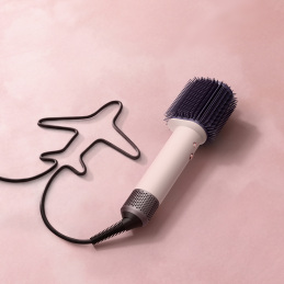HB01 AIRSMOOTH CERAMIK PINK/ROSE GOLD ΗΛΕΚΤΡΙΚΗ ΒΟΥΡΤΣΑ ΘΕΡΜΟΥ ΑΕΡΑ 2