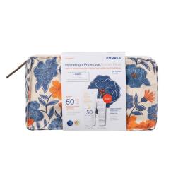 ΓΙΑΟΥΡΤΙ ΑΝΤΗΛΙΑΚΗ ΚΡΕΜΑ ΠΡΟΣΩΠΟΥ ΜΕ ΧΡΩΜΑ SPF 50 + ΕΛΛΗΝΙΚΟ ΓΙΑΟΥΡΤΙ ΕΝΥΔΑΤΩΣΗ ΜΕ ΠΡΟΒΙΟΤΙΚΑ ΚΡΕΜΑ-GEL 1