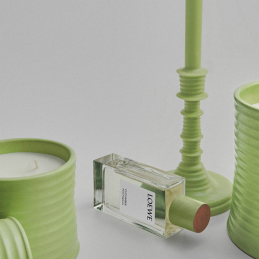 CUCUMBER WAX CANDLEHOLDER 4