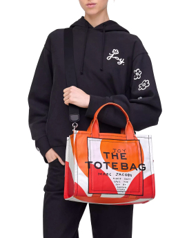 ΓΥΝΑΙΚΕΙΑ ΤΣΑΝΤΑ ΧΕΙΡΟΣ DAVID SHRIGLEY X MARC JACOBS CANVAS MEDIUM TOTE BAG 3