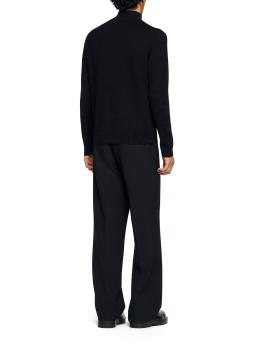 ΑΝΔΡΙΚΟ ΜΑΛΛΙΝΟ ΠΟΥΛΟΒΕΡ HALF-ZIP  2