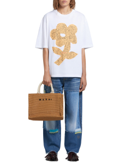 ΓΥΝΑΙΚΕΙΑ ΨΑΘΙΝΗ ΤΣΑΝΤΑ ΧΕΙΡΟΣ SMALL TOTE 3