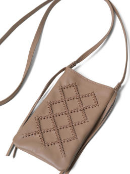 ΓΥΝΑΙΚΕΙΑ ΔΕΡΜΑΤΙΝΗ ΤΣΑΝΤΑ ΧΙΑΣΤΙ CROSS POCKET  1