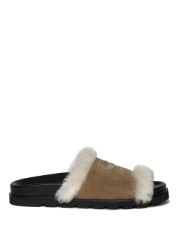 ΓΥΝΑΙΚΕΙΑ MULES TEDDY BARE SHEARLING 0