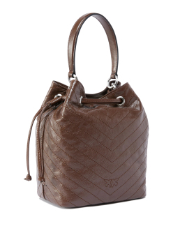 ΓΥΝΑΙΚΕΙΑ ΔΕΡΜΑΤΙΝΗ ΤΣΑΝΤΑ BUCKET CARGO 1