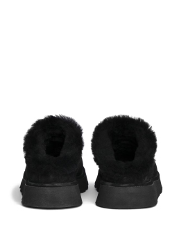 ΓΥΝΑΙΚΕΙΑ SUEDE MULES TEDDY SHEARLING 2