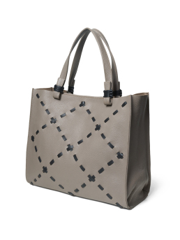 ΓΥΝΑΙΚΕΙΑ ΔΕΡΜΑΤΙΝΗ ΤΣΑΝΤΑ ΩΜΟΥ SCALA MEDIUM TOTE  2