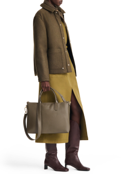 ΓΥΝΑΙΚΕΙΑ ΔΕΡΜΑΤΙΝΗ ΤΣΑΝΤΑ ΧΕΙΡΟΣ LE FOULONNÉ S 1