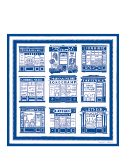 ΓΥΝΑΙΚΕΙΟ ΦΟΥΛΑΡΙ LES ARTISANS DE PARIS SILK SCARF 70 0