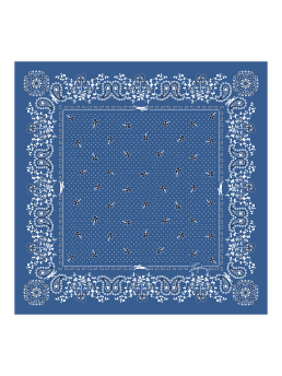 ΓΥΝΑΙΚΕΙΟ ΦΟΥΛΑΡΙ FRENCH BANDANA SILK SCARF 50 0