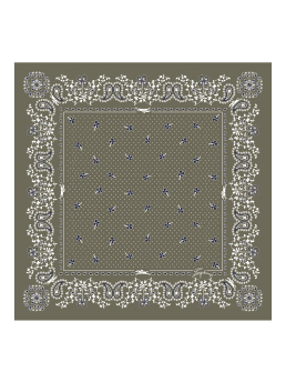 ΓΥΝΑΙΚΕΙΟ ΦΟΥΛΑΡΙ FRENCH BANDANA SILK SCARF 50 0