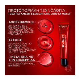 REVITALIFT LASER ΚΡΕΜΑ ΜΑΤΙΩΝ ΗΜΕΡΑΣ EYE BAG ERASER 8
