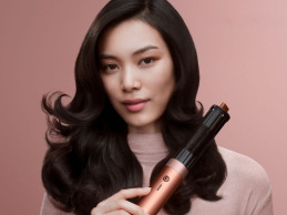 HS09 AIRWRAP Co-anda2x STRAIGHT+WAVY AMBER SILK GIFT PACK MULTI-STYLER ΚΑΙ ΣΕΣΟΥΑΡ ΜΑΛΛΙΩΝ 3