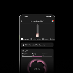 HS09 AIRWRAP Co-anda2x STRAIGHT+WAVY AMBER SILK GIFT PACK MULTI-STYLER ΚΑΙ ΣΕΣΟΥΑΡ ΜΑΛΛΙΩΝ 5