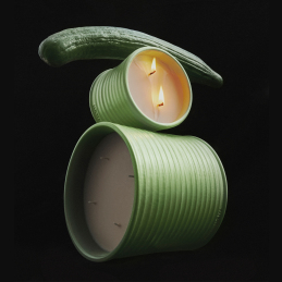 CUCUMBER LARGE SCENTED CANDLE 2