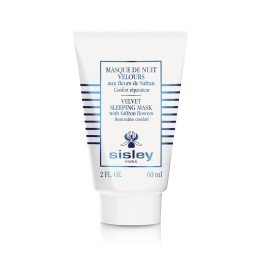 VELVET SLEEPING MASK WITH SAFFRON FLOWERS 3