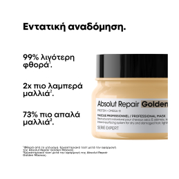 SERIE EXPERT ABSOLUT REPAIR ΧΡΥΣΗ ΜΑΣΚΑ ΓΙΑ ΤΑΛΑΙΠΩΡΗΜΕΝΑ ΜΑΛΛΙΑ 1