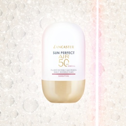 LANCASTER SUN PERFECT AIR DAILY INVISIBLE FLUID SPF50 SENSITIVE MINERAL 3