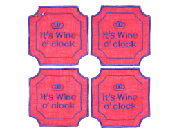 ΣΟΥΒΕΡ IT IS WINE O CLOCK ΣΕΤ 4ΤΜΧ 0