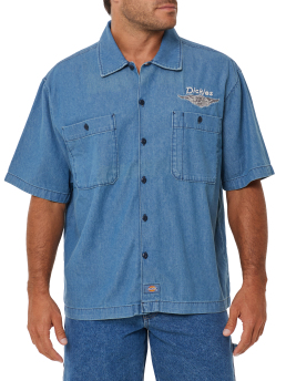 ΑΝΔΡΙΚΟ DENIM ΠΟΥΚΑΜΙΣΟ DICKIES X HD BOXY CHAMBRAY 1